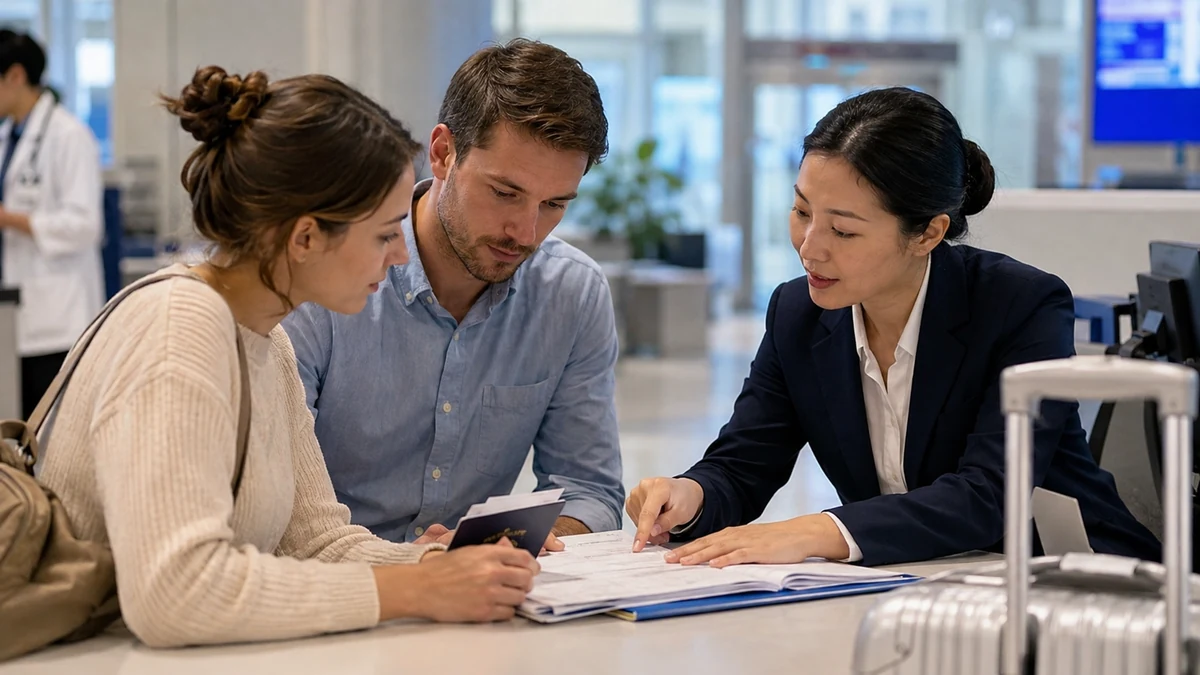 China S2 visa and medical travel documents for international patients